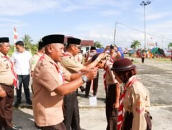 Kwarran Pramuka Tebingtinggi Barat Gelar Perkemahan Akbar