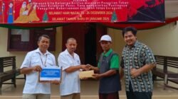 Sambut Natal Dan Tahun Baru, Dua Gereja Dapat Bantuan Dari PT Timah