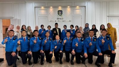 Iman Sutiawan Terima Siswa Taruna Nusantara