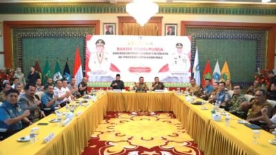 Ketua DPRD Kepri Hadiri Rapat Koordinasi Forkopimda Kepri