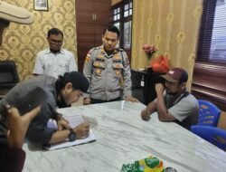 Kapolsek Tebing, Kisruh Supir Angkutan Umum Dan Maxim di RSUD HM Sani Sudah Damai