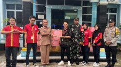 Alfamart Batam Salurkan Bantuan Sembako Untuk Warga Terdampak Banjir di Bintan