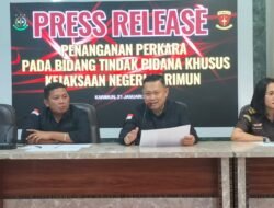 Kasi Pidsus, Kasus Tindak Pidana Korupsi Dermaga Islamic Center Kundur Naik ke tahap Penyidikan