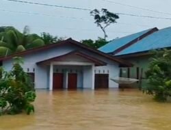 Ratusan Rumah Warga di Kabupaten Lingga Kepri Terendam Banjir