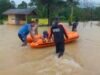 Hingga Dini Hari Hujan Deras Guyur Wiliyah di Lingga Kepri, Rumah Warga Masih Terendam Banjir