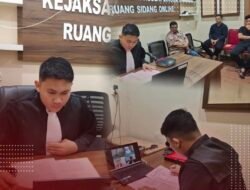 Dua Orang Pelaku Pencurian Barang Milik Warga Jalani Sidang Dakwaan