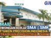 Loker Batam PT. Giken Precision Indonesia