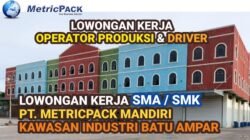 Loker Batam PT. Metricpack Mandiri [Operator]