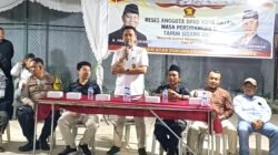 Wakil Ketua I DPRD Batam Reses di Perumahan Benih Raya, Warga Minta Solusi Soal Atasi Banjir