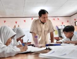 Prabowo Pantau Program Makan Bergizi di Bogor, Ajak Siswa Belajar Rajin