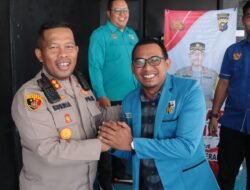 Kapolres Kep Meranti Jum’at Curhat Bersama KNPI