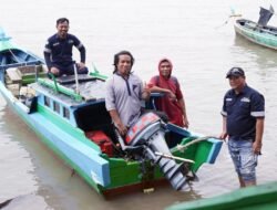 PT Timah Bantu Kelompok Nelayan Samudera Indah Agar Bisa Melaut Lebih Jauh