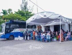 Ratusan Warga Belinyu Manfaatkan Layanan Kesehatan Gratis di Mobil Sehat PT Timah