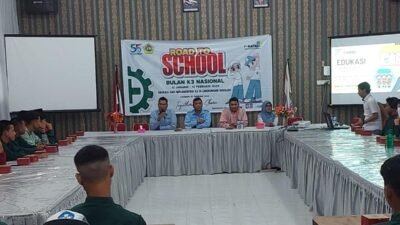 Bulan K3 Nasional, F-Katiga Kabupaten Karimun Goes to School