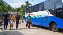 PT Timah dan GP Ansor, Hadirkan Mobil Sehat Dan Sembako Bagi Masyarakat di Wilayah Pesisir