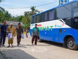 PT Timah dan GP Ansor, Hadirkan Mobil Sehat Dan Sembako Bagi Masyarakat di Wilayah Pesisir