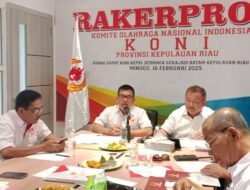 KONI Kepri Gelar Rakerprov 2025, Bahas Soal Pemilihan Ketua Baru