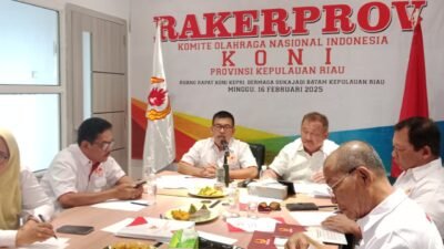 KONI Kepri Gelar Rakerprov 2025, Bahas Soal Pemilihan Ketua Baru