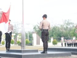 Upacara Hari Kesadaran Nasional Untuk Memupuk Disiplin Anggota di Polres Meranti