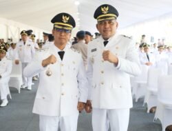 Iskandar-Rocky Resmi Dilantik Presiden Prabowo Sebagai Bupati Dan Wakil Bupati Karimun