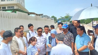 Usai Sidak Wakil Kepala BP Batam, Baloi View Apartment Komitmen Bongkar Seluruh Bangunan di sekitar Area DAS