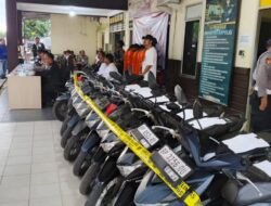 Tekan Aksi Kriminal, Polresta Barelang Amankan Puluhan Motor dari Lima Tersangka Curanmor