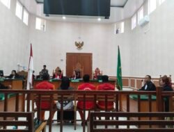 Hakim Pengadilan Karimun Vonis Mati Kepada ke Tiga Terdakwa WNA Penyelundup Shabu 10,6 Kg