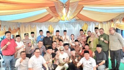 Belasan Ribu Masyarakat Sekupang dan BLP Hadiri Halal Bihalal Aweng Kurniawan