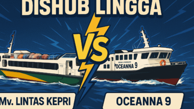 Polemik Dua Armada Kapal di Lingga Tak Kunjung Usai, Dishub Saling Tuding Kewenangan