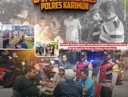 Cegah Premanisme Dalam Operasi Pekat Seligi 2025, Polres Karimun Berikan Himbauan ke Masyarakat
