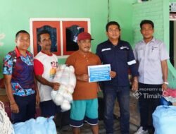 Terima Bantuan Alat Tangkap dari PT Timah, Musdar: Kami Jadi Semakin Semangat Melaut