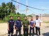 PT Timah Serahkan Bantuan untuk Renovasi Lapangan Voli di Bangka Selatan