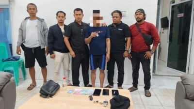 Kodim 0315 Tanjungpinang Amankan Pengedar Narkoba Jenis Sabu di Bintan Timur