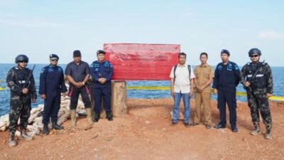 PT Hermina Jaya Diduga Melepas Segel Terminal Khusus di Lingga, Aktivitas Pemuatan Bauksit Tetap Berlanjut