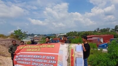 Akses Jalan di Serobot PT Superland Batam, Warga Tanjung Sengkuang Minta BP Batam Ambil Tindakan