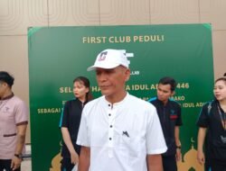 Semangat berbagi di Hari Raya Idul Adha, First Club Salurkan 1.000 Paket Sembako Untuk Masyarakat Batam