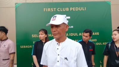 Semangat berbagi di Hari Raya Idul Adha, First Club Salurkan 1.000 Paket Sembako Untuk Masyarakat Batam