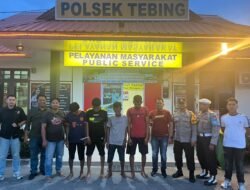 Polsek Tebing Ringkus Pencuri Kabel di Bandara Raja Haji Abdulah (RHA)