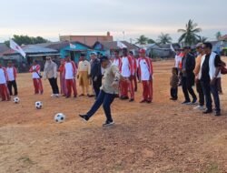 Turnamen Sepak Bola Gerindra Cup I Dimulai, Iman Sutiawan Ajak Pemuda Berolahraga dan Tinggalkan Hal Negatif