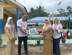 PT Timah Serahkan Bantuan Untuk TK Swasta Mutiara Hati
