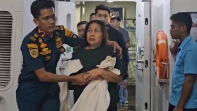 Penumpang Wanita Lompat ke Laut dari Kapal MV Sindo 7 di Pelabuhan Berjaya Waterfront Malaysia