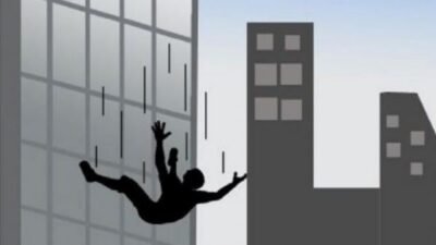 erakhir Sebelum Pekerja Proyek di Batam Jatuh dari Lantai 7