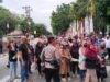 Akibat Beras Langkah, Ratusan Masyarakat Karimun Demo Kantor Bea Cukai Kepri