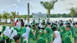 PT Timah Tbk Libatkan Pelajar MIN 1 Bangka Tanam Mangrove