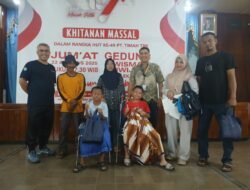 PT Timah di Bangka Barat, Hadirkan Senyum Anak Lewat Khitanan Massal
