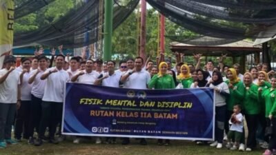 Rutan Batam Perkuat Solidaritas Lewat Pembinaan Fisik, Mental, dan Disiplin