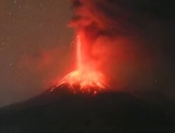 Gunung Lewotobi Laki-laki Kembali Erupsi, Kolom Abu Capai 6.000 Meter