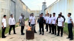 Rutan Batam Musnahkan Barang Terlarang, Tegaskan Transparansi dan Edukasi bagi Warga Binaan
