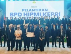 HIPMI Kepri Lantik Pengurus Baru, Pengusaha Muda Siap Jadi Motor Penggerak Ekonomi Daerah