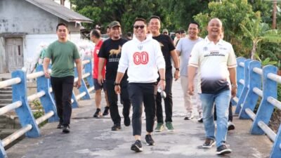 Penuhi Janjinya, Endipat Wijaya Menginap dan Berolahraga di Belakang padang